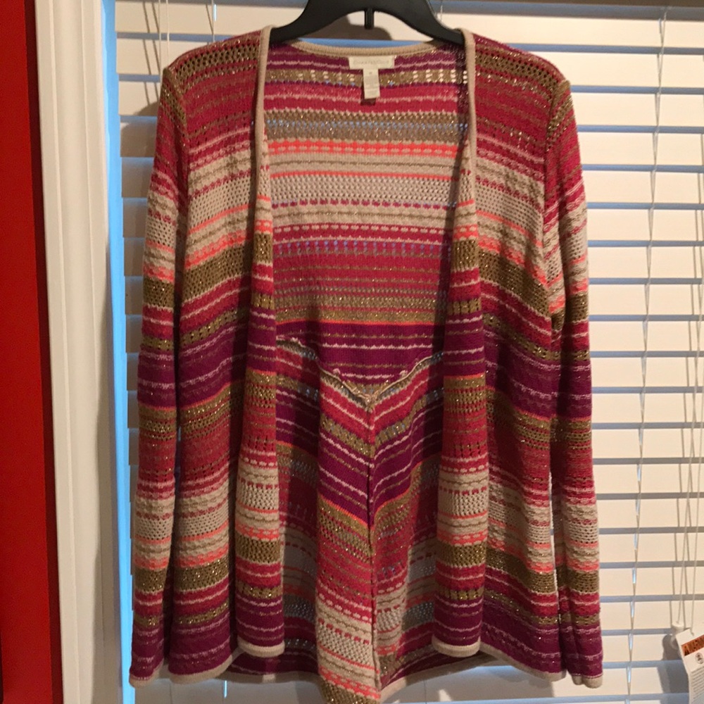 Open cardigan